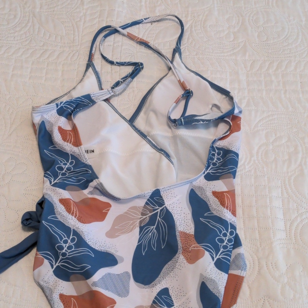 shein floral monokini once piece BNWT - Picture 4 of 4